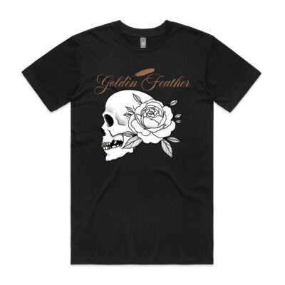Skull Rose T Mens  Thumbnail
