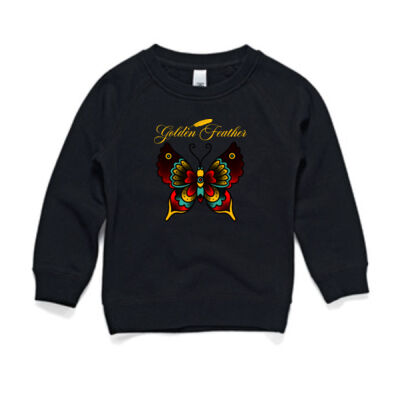 Butterfly Kids Jumper - Kids / Youth Crew Sweatshirt Thumbnail