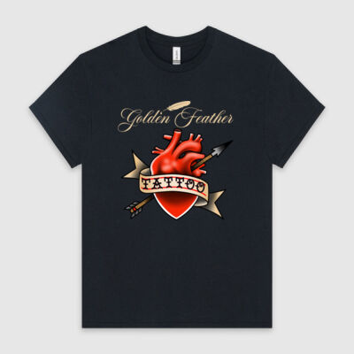 Mens Heart Tshirt Thumbnail